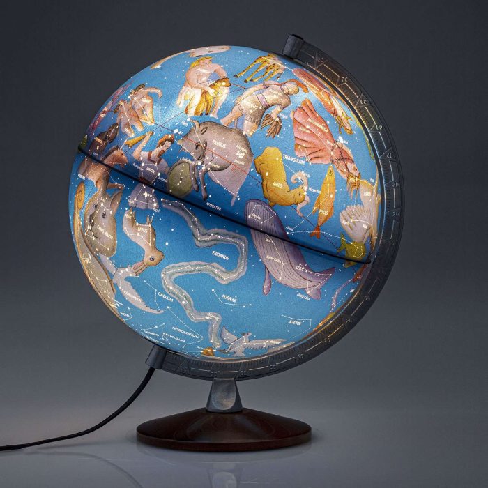 Lampada mappamondo Stellare Plus di Nova Rico.