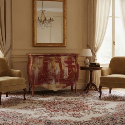 Buffet Renoir finitura rosso romance di Castagnetti 1928.