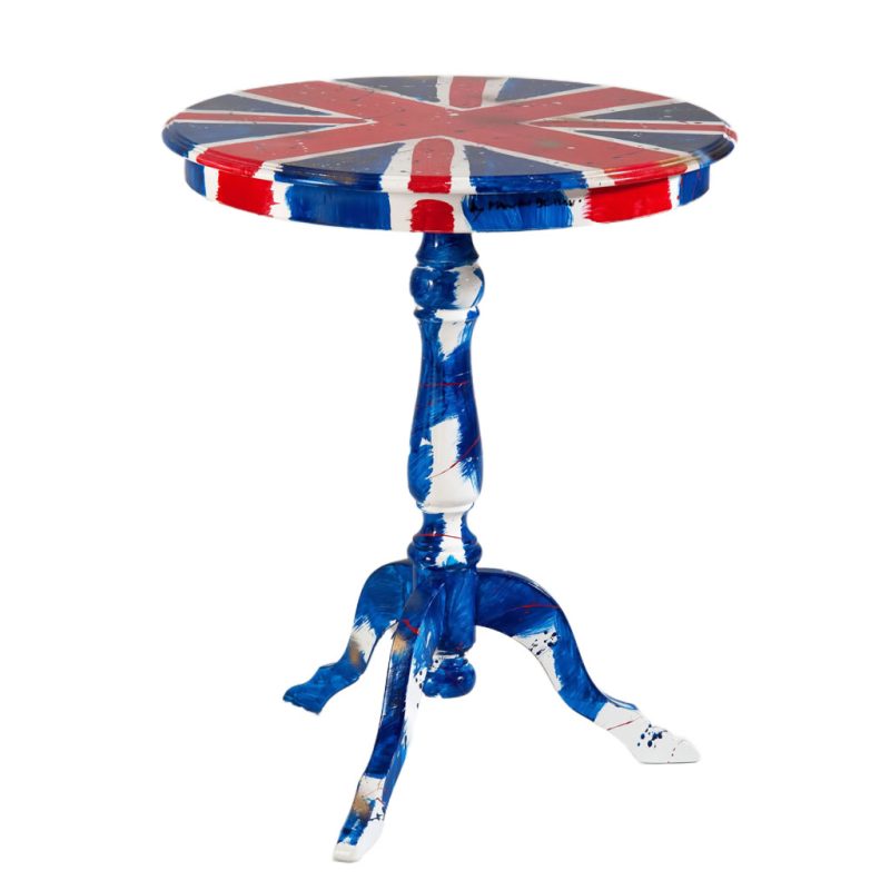 Tavolino Union Jack di Castagnetti 1928.