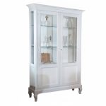 Vetrina Chloe finitura bianco shabby di Castagnetti 1928.