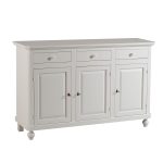 Credenza Giselle finitura bianco consumato di Castagnetti 1928.