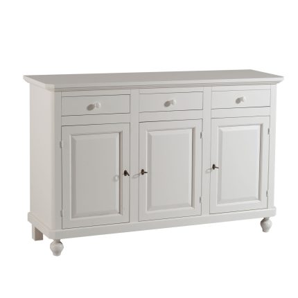 Credenza Giselle finitura bianco consumato di Castagnetti 1928.