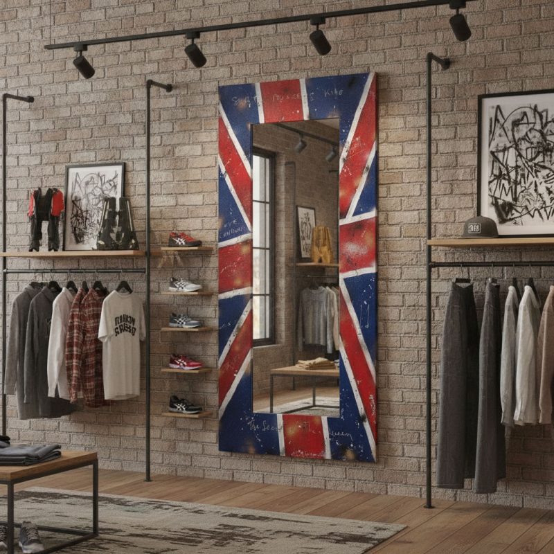 Specchio Union Jack di Castagnetti 1928.