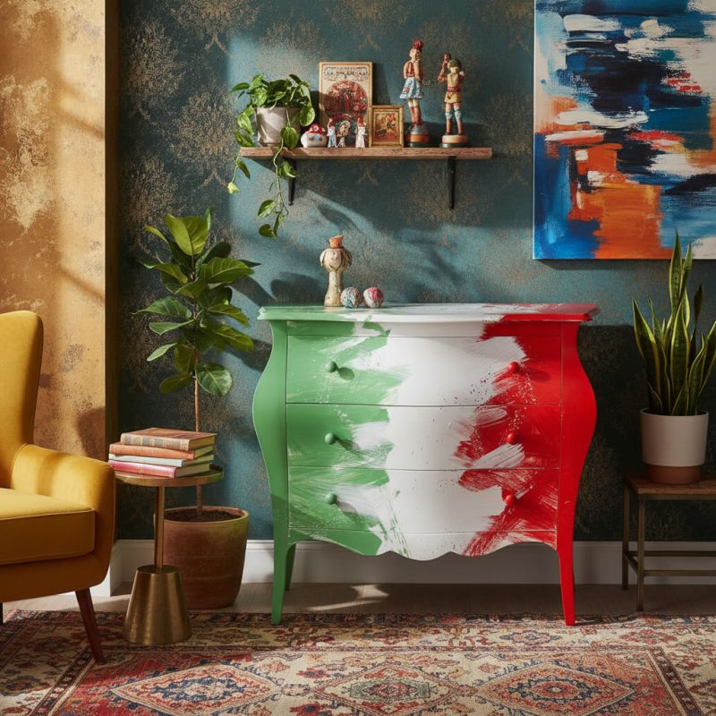 Cassettiera Italy di Castagnetti 1928.