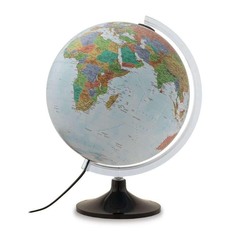 Lampada mappamondo CARBON EXPLORER