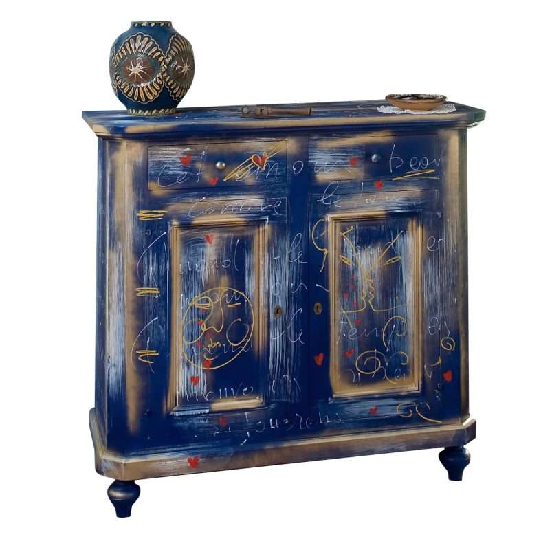 Buffet MANET BLU ROMANCE