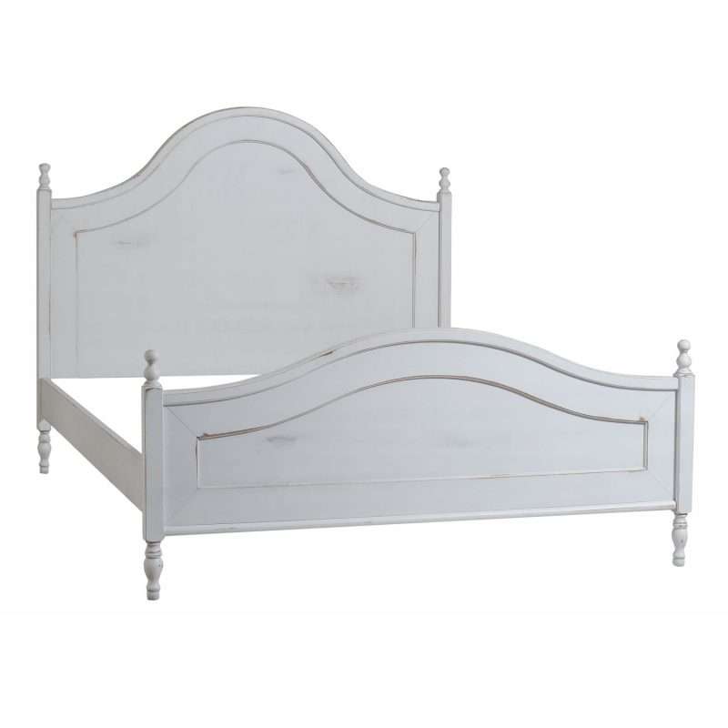 Letto matrimoniale NADINE colore BIANCO COSUMATO