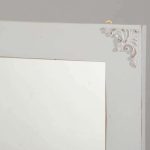 Specchio NADINE colore BIANCO CONSUMATO (particolare)