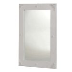 Specchio NADINE 70x100 colore BIANCO CONSUMATO