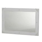Specchio NADINE 80x120 colore BIANCO CONSUMATO