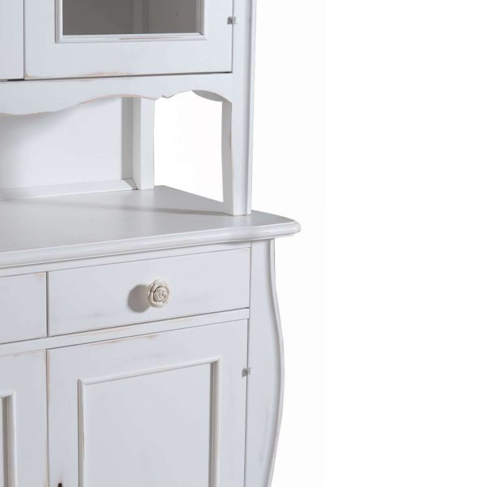 Vetrina CHANTAL BIANCO SHABBY