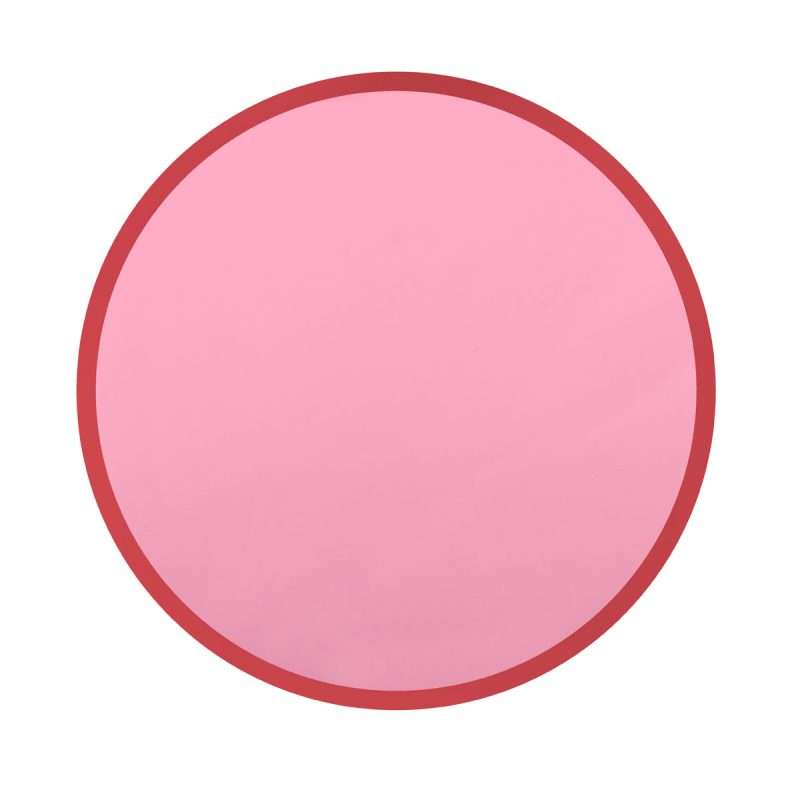 Tovaglietta rotonda IDRO ROSA