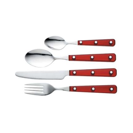 Set 4 posate AIR ROSSO