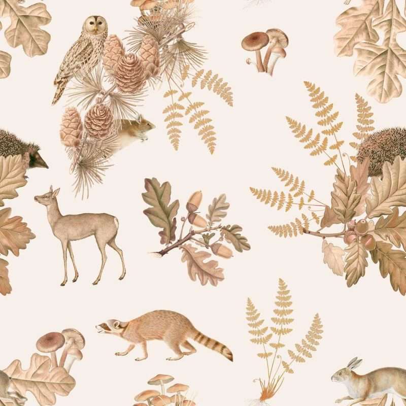 Carta da parati AUTUNNO NELLA FORESTA