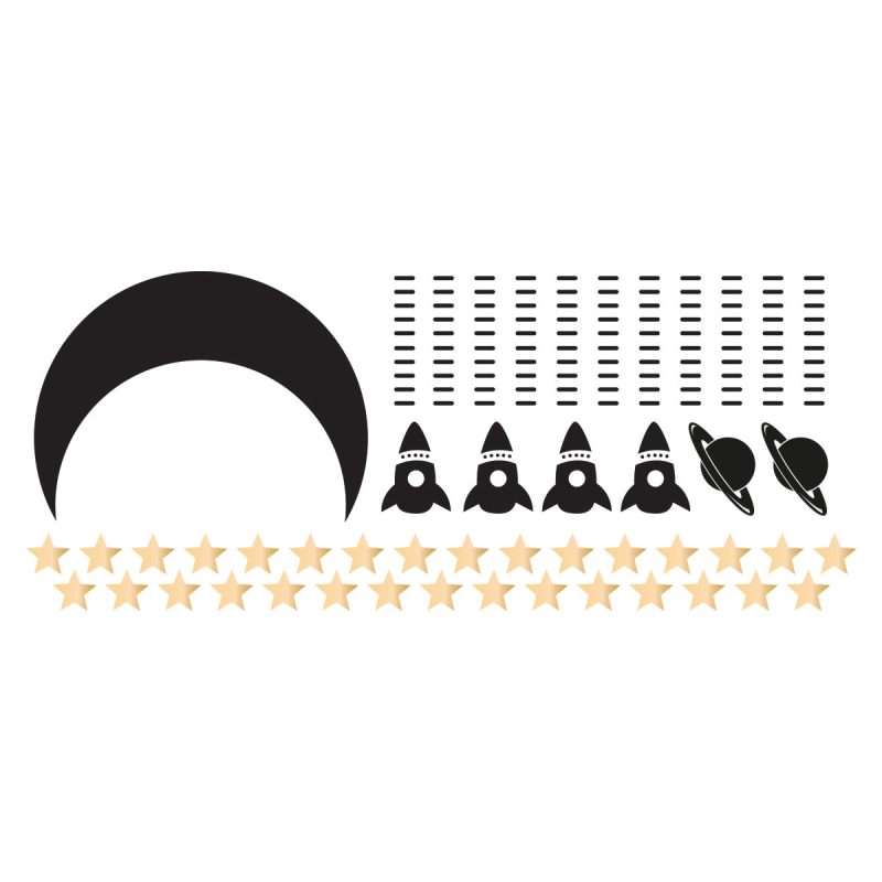 Set adesivi murali ESPLORAZIONE SPAZIALE
