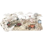Adesivo murale EVOLUZIONE INDUSTRIALE