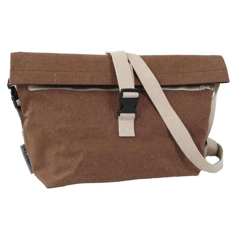 MESSENGER SHOULDER BIKE CUOIO AVANA
