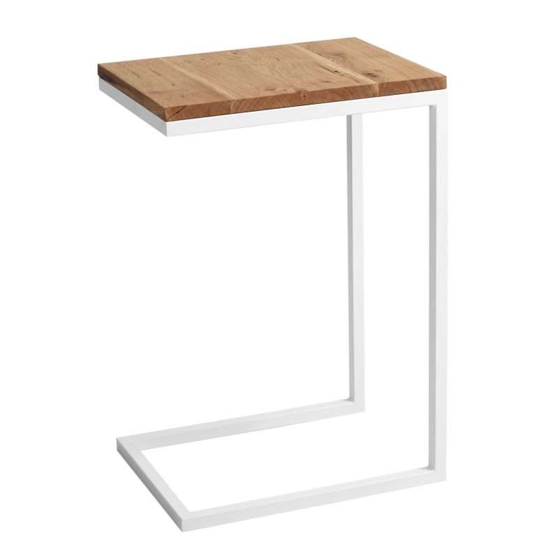 Tavolino LUPE 30 LEGNO BIANCO