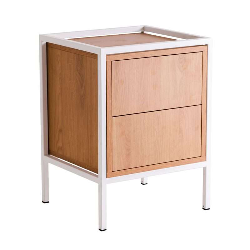 Comodino SKAP 2D BIANCO