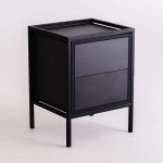 Comodino SKAP BLACK 2D