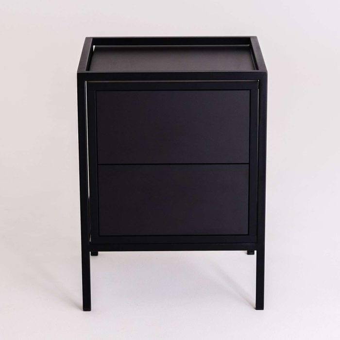 Comodino SKAP BLACK 2D