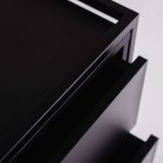 Comodino SKAP BLACK 2D