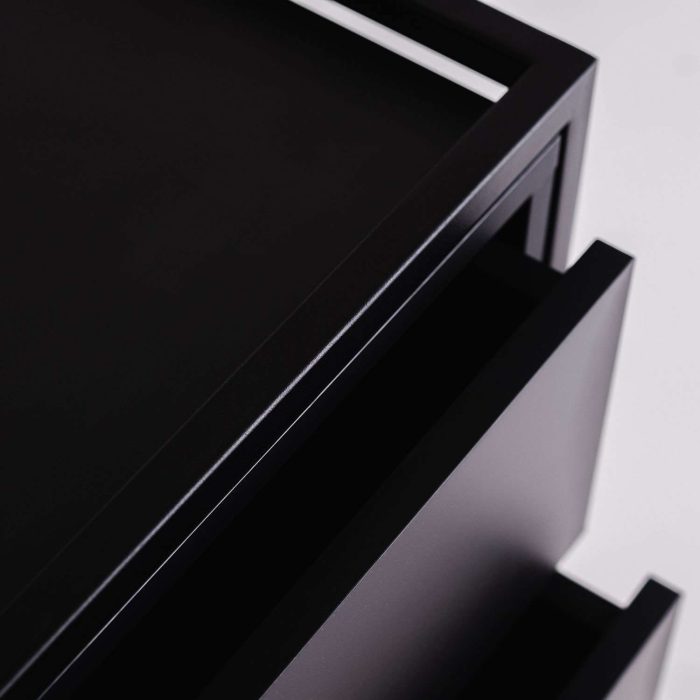 Comodino SKAP BLACK 2D