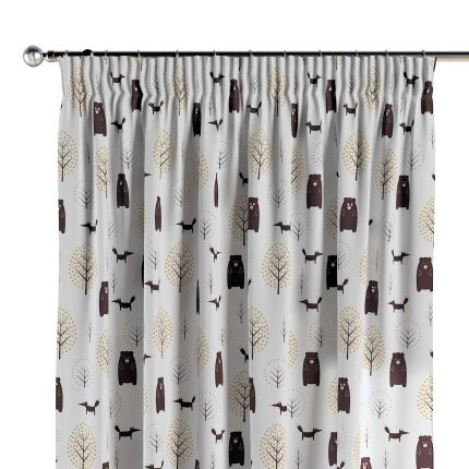 Tenda a bastone modello Pencil Pleat Bears di Yellow tipi