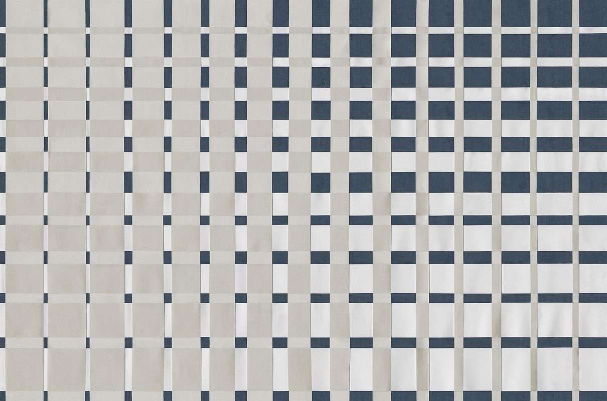 Carta da parati modello Tatami blue di Tecnografica