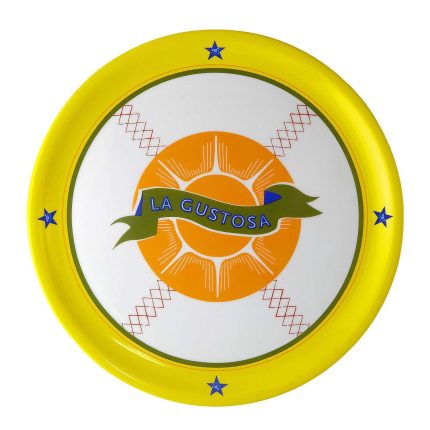 Piatto pizza La Gustosa della collezione Bel Paese di Bitossi Home.
