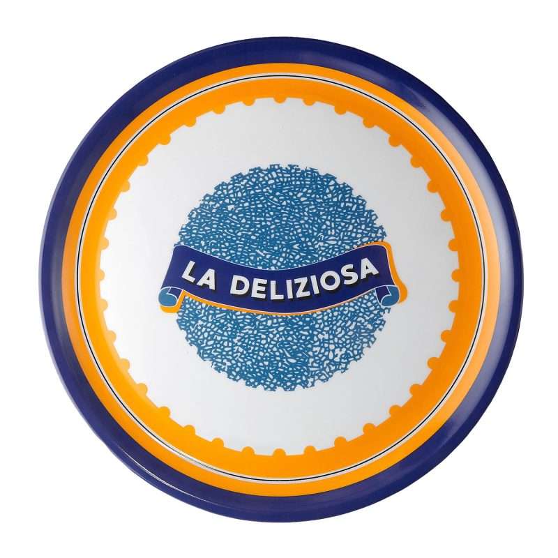 Piatto pizza La Deliziosa della collezione Bel Paese di Bitossi Home.