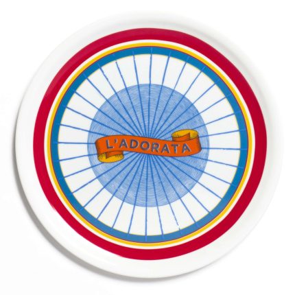 Piatto pizza L'Adorata della collezione Bel Paese di Bitossi Home.
