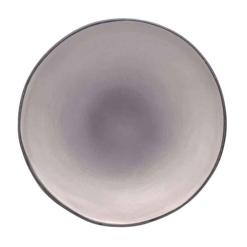 Piatto fondo Talco della collezione Bouquet di Bitossi Home.