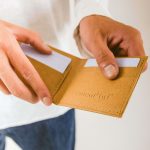 Portafoglio Cash-Card avana di Essent'ial.