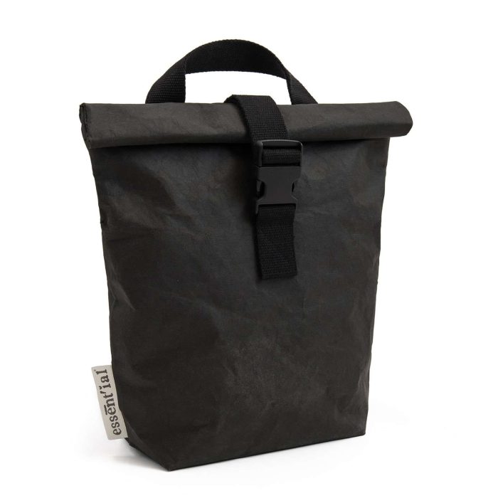 Zaino Small Messenger nero di Essent'ial.