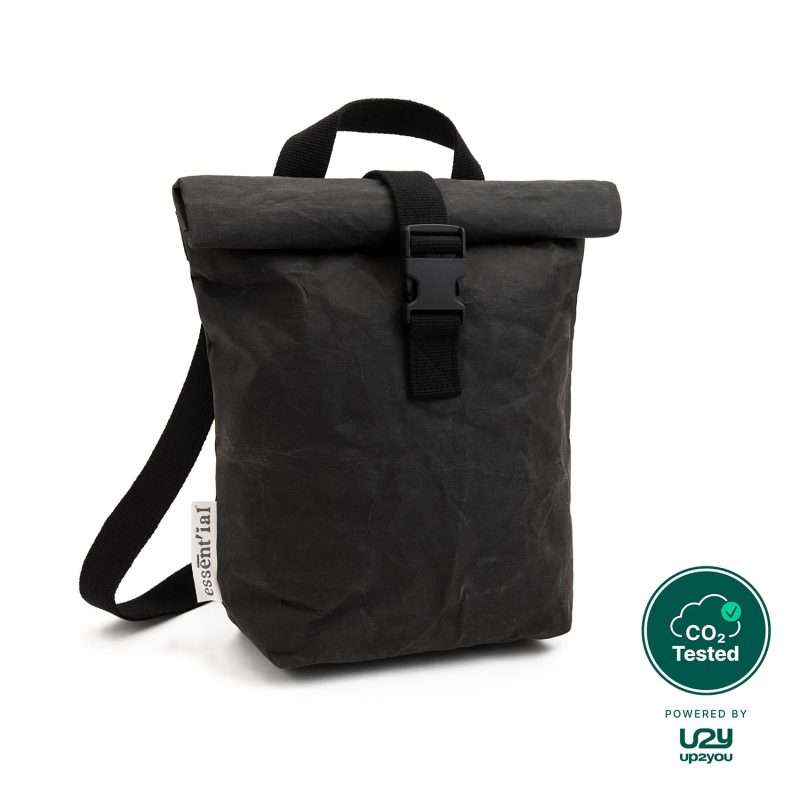 Zaino Medium Messenger nero di Essent'ial.