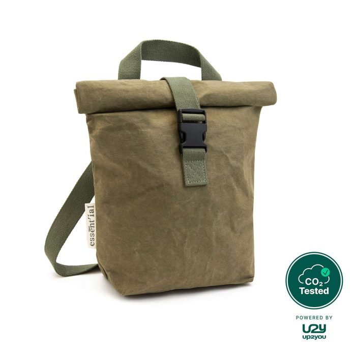 Zaino Medium Messenger alga di Essent'ial.
