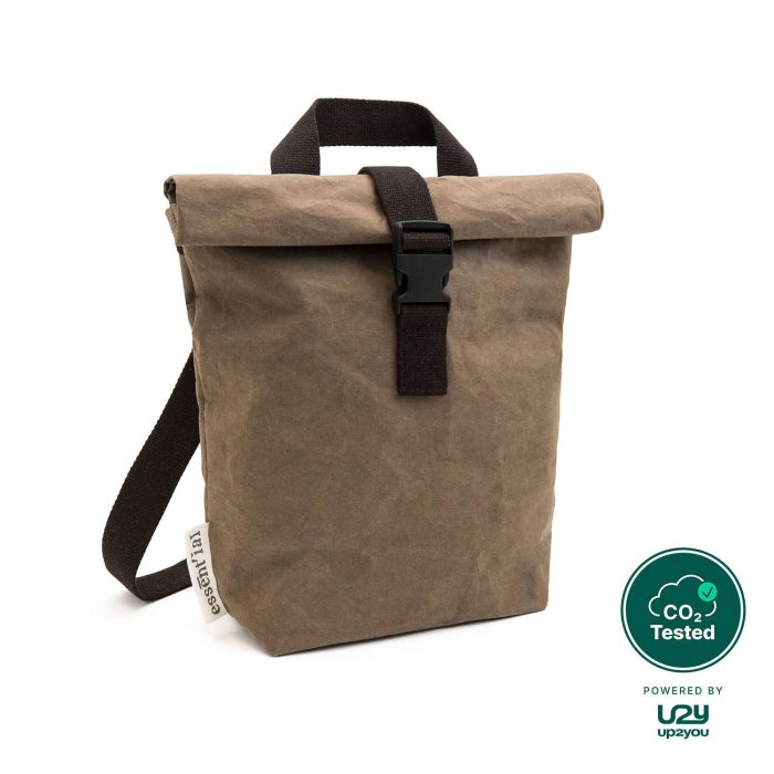Zaino Medium Messenger caffè di Essent'ial.
