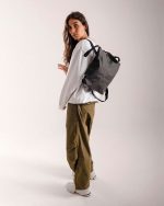 Zaino MINI XL nero di Essent'ial.