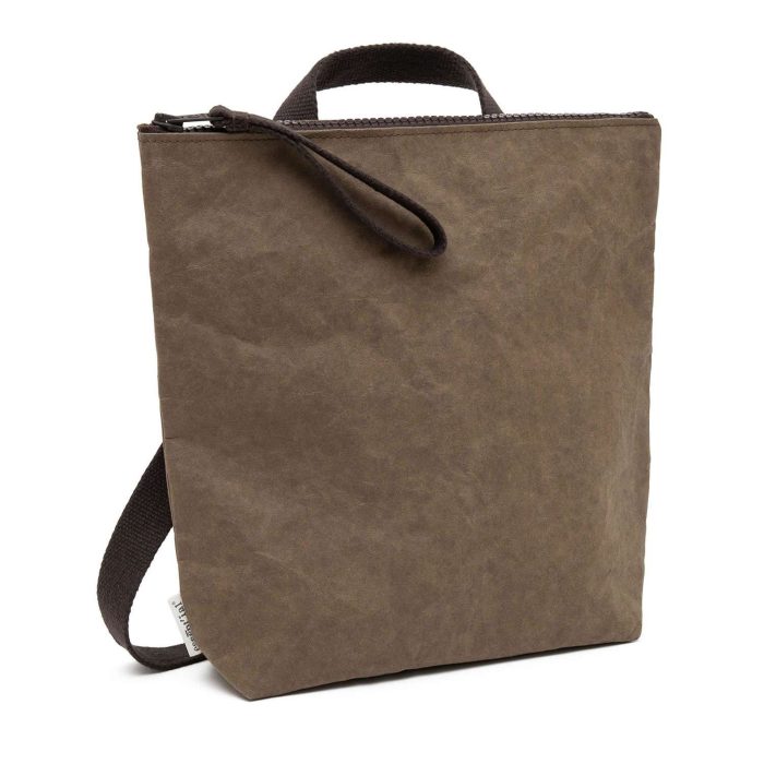 Zaino MINI XL caffè di Essent'ial.