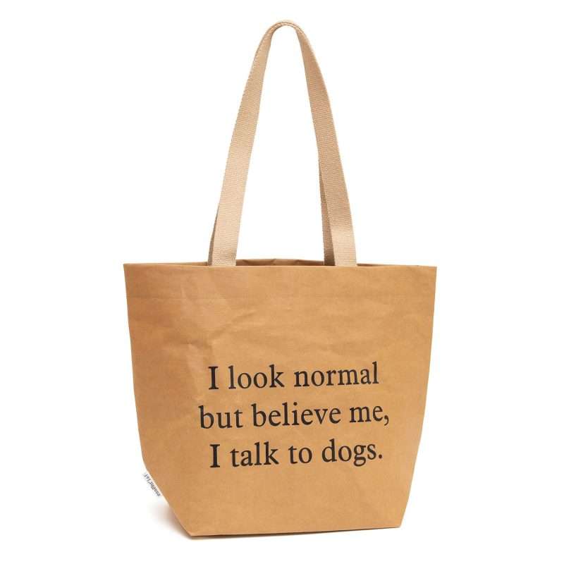 Borsa Easy Bag I look normal colore avana di Essent'ial.