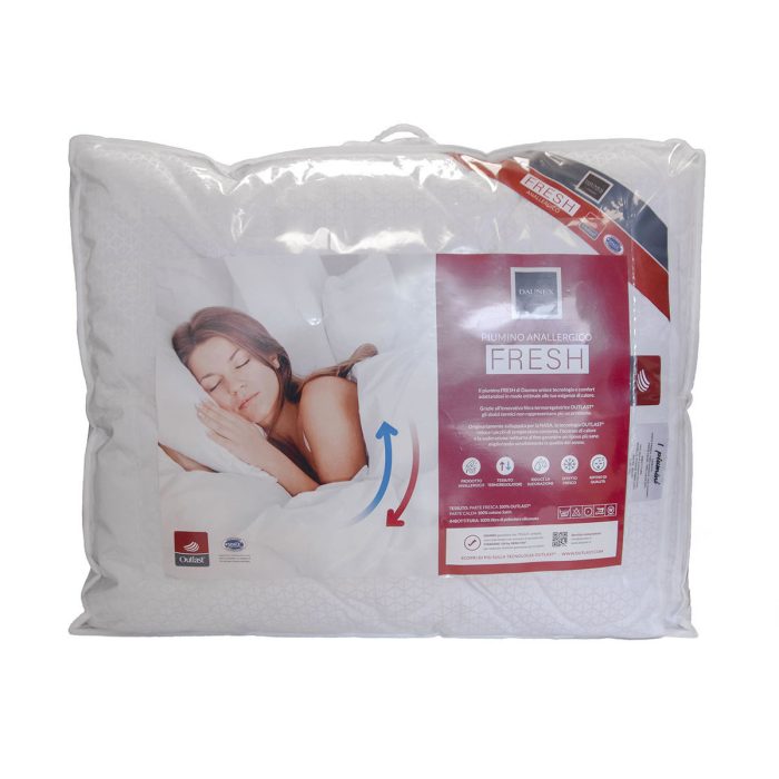 Piumino anallergico Fresh Light con Outlast di Daunex.