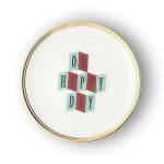 Piatto Oh Happy Day 17 cm della collezione La tavola scomposta di Bitossi Home.