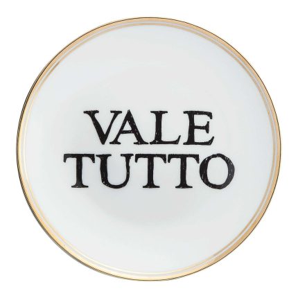 Piatto Vale Tutto 15 cm della collezione La tavola scomposta di Bitossi Home.