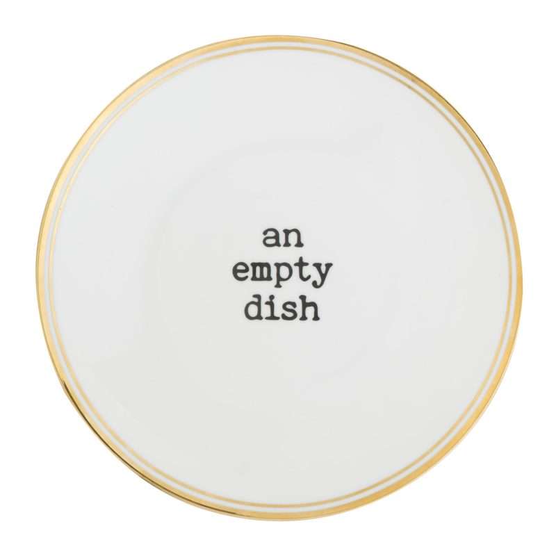 Piatto frutta An Empty Dish 22 cm della collezione La tavola scomposta di Bitossi Home.