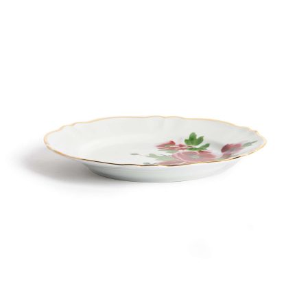 Piatto piano Fiore Francese 27 cm della collezione La tavola scomposta di Bitossi Home.