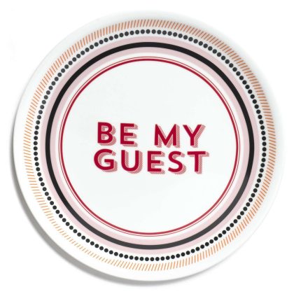 Piatto pizza Be My Guest della collezione Guest di Bitossi Home.