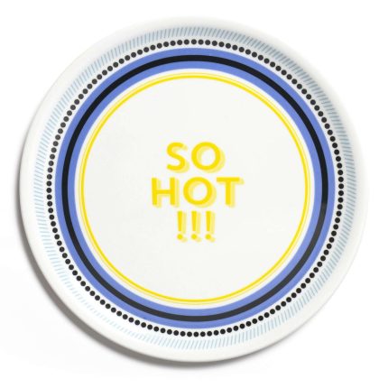 Piatto pizza So Hot della collezione Guest di Bitossi Home.
