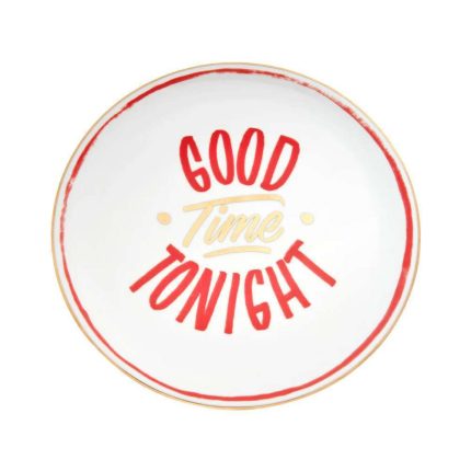Piatto pizza Good Time della collezione The Club di Bitossi Home.