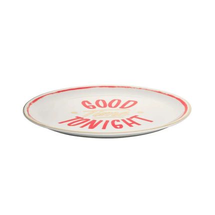 Piatto pizza Good Time della collezione The Club di Bitossi Home.